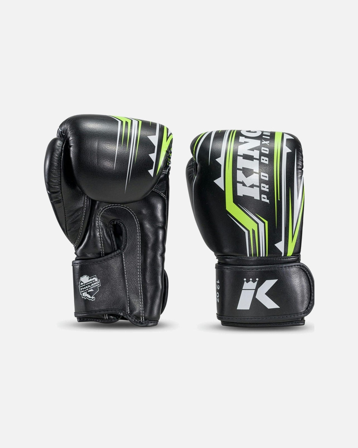 King Pro Boxing Boxhandschuhe Spartan - Schwarz