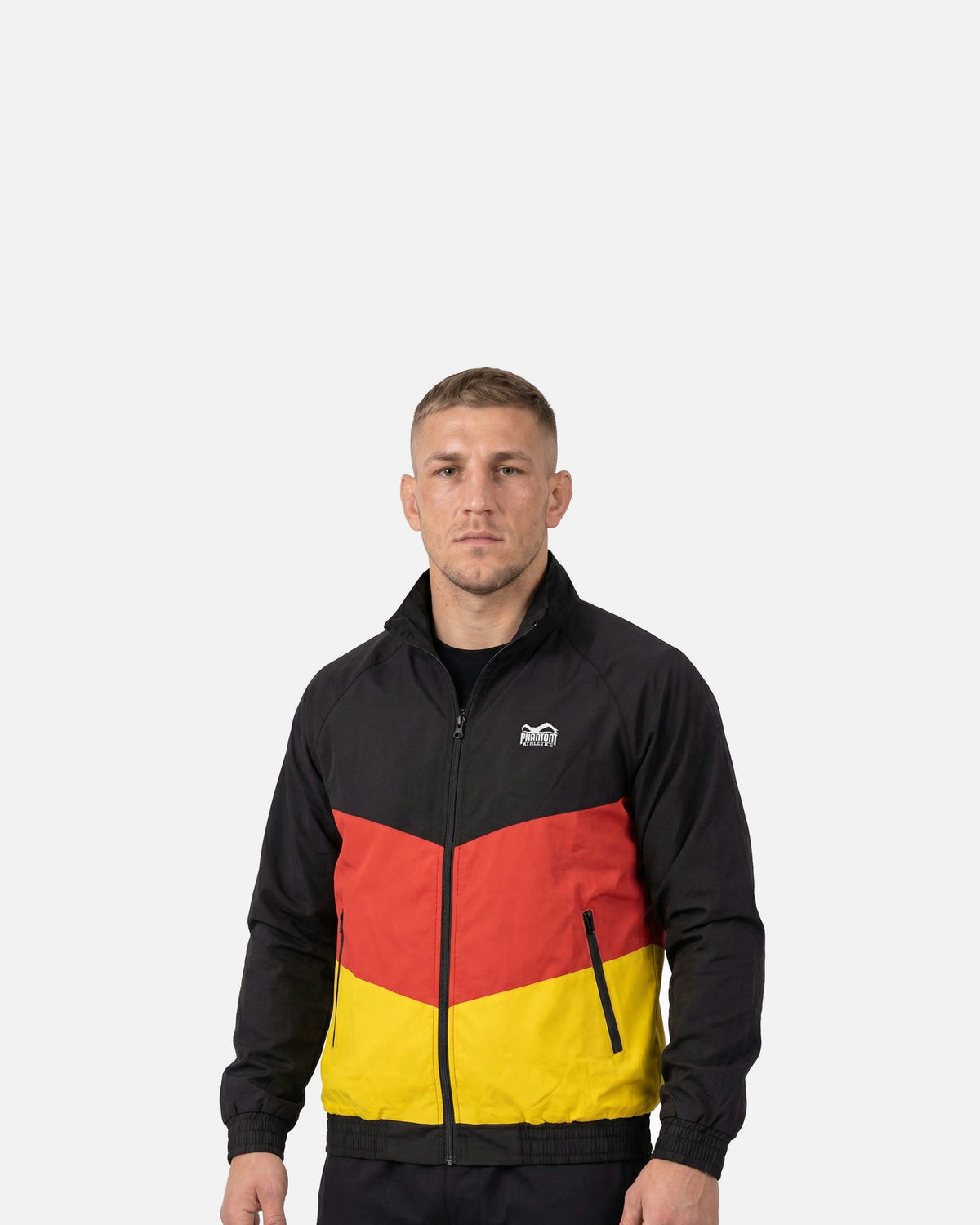 Phantom Athletics Trainingsjacke DMC Team Germany ST - Schwarz/Rot/Gold