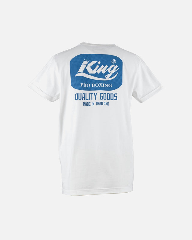 King Pro Boxing T-Shirt Retro 1 - Weiß