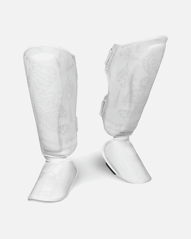 Phantom Athletics Schienbeinschoner Muay Thai - Frost Weiß