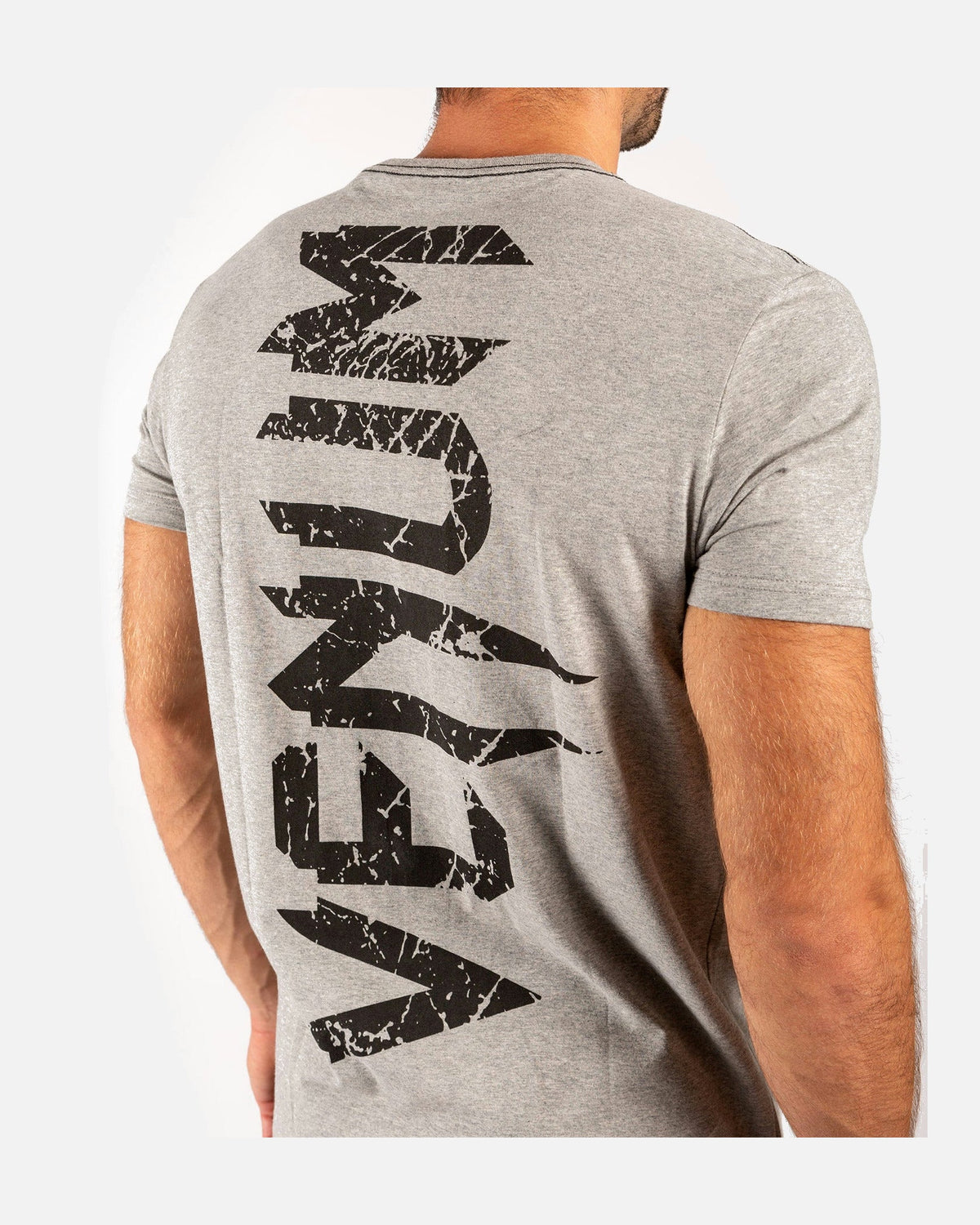 Venum T-Shirt Giant – Grau/Schwarz