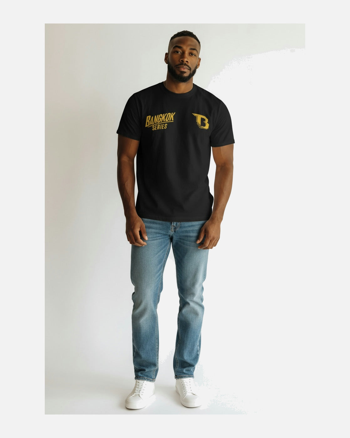 Booster T-Shirt Bangkok - Schwarz