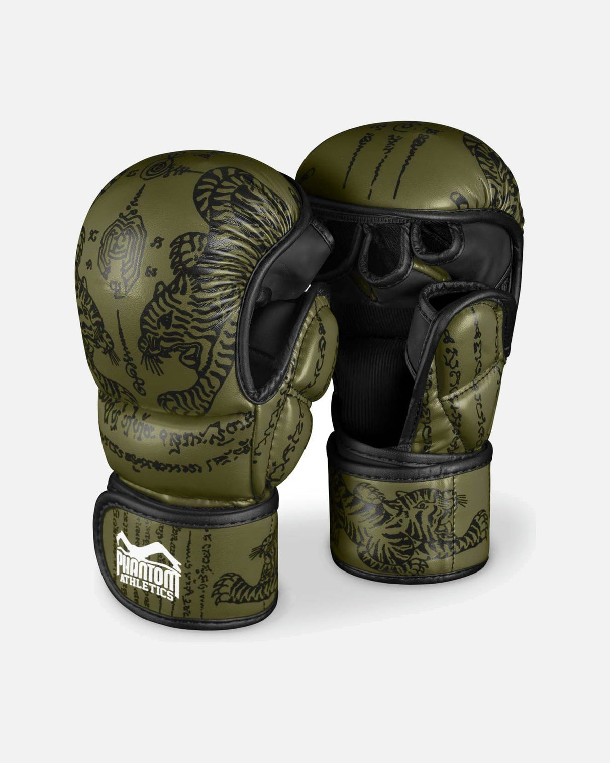 Phantom Athletics MMA-Sparringshandschuhe Muay Thai - Grün