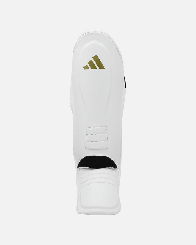 Adidas Schienbeinschoner Speed Thai Shin-n-Step - Weiß/Gold