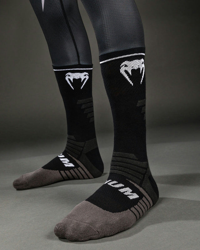 Venum MX Basics Socken - Schwarz/Weiß