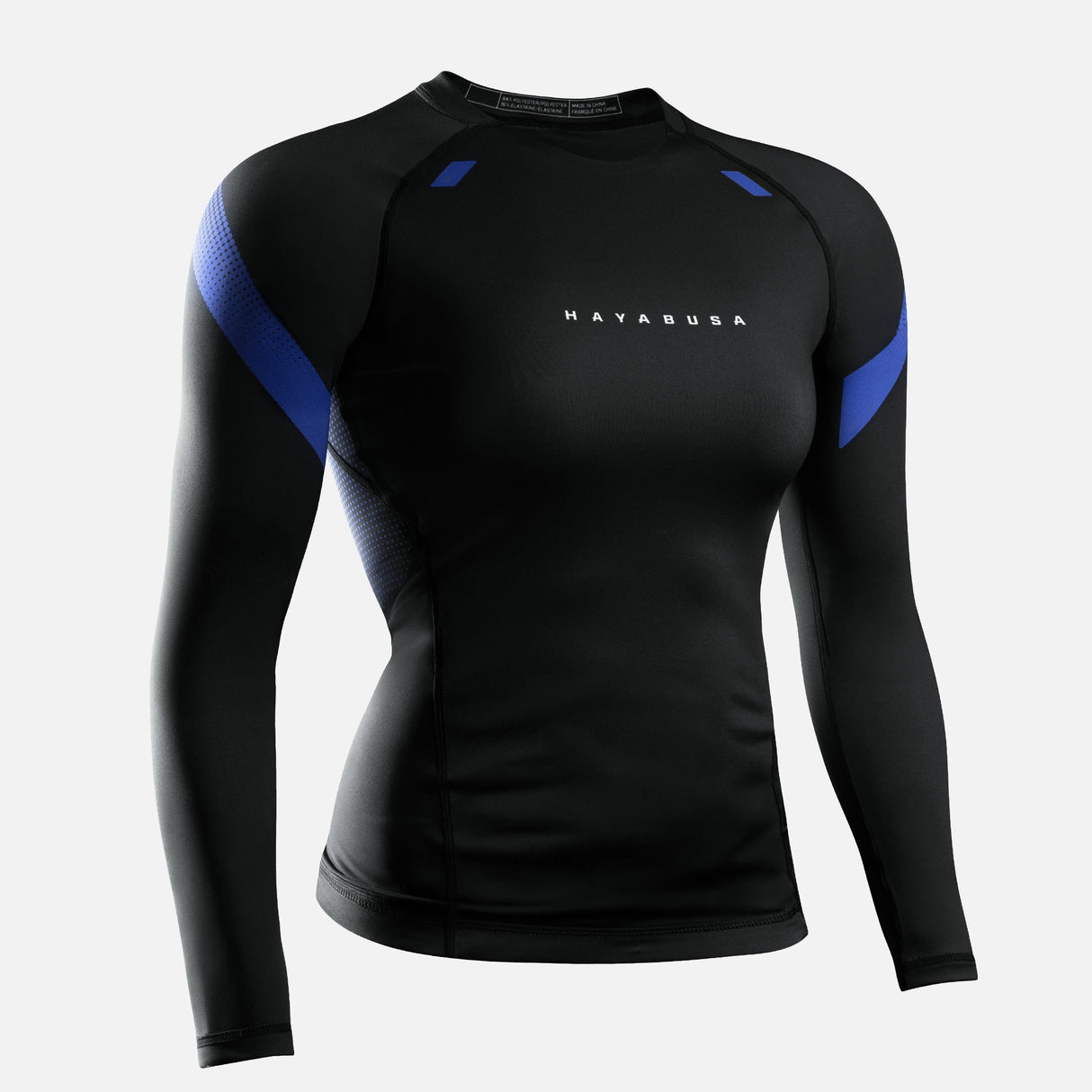 Hayabusa Rashguard Pro Ranked Lange Ärmel Damen - Blau