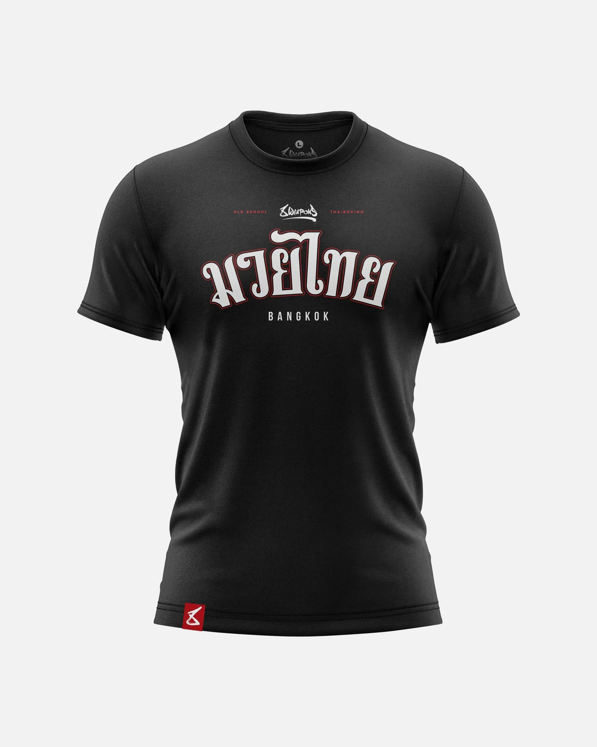 8 WEAPONS T-Shirt Bangkok - Schwarz/Weiß