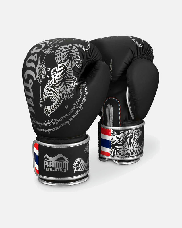 Phantom Athletics Boxhandschuhe Muay Thai - Schwarz/Silber