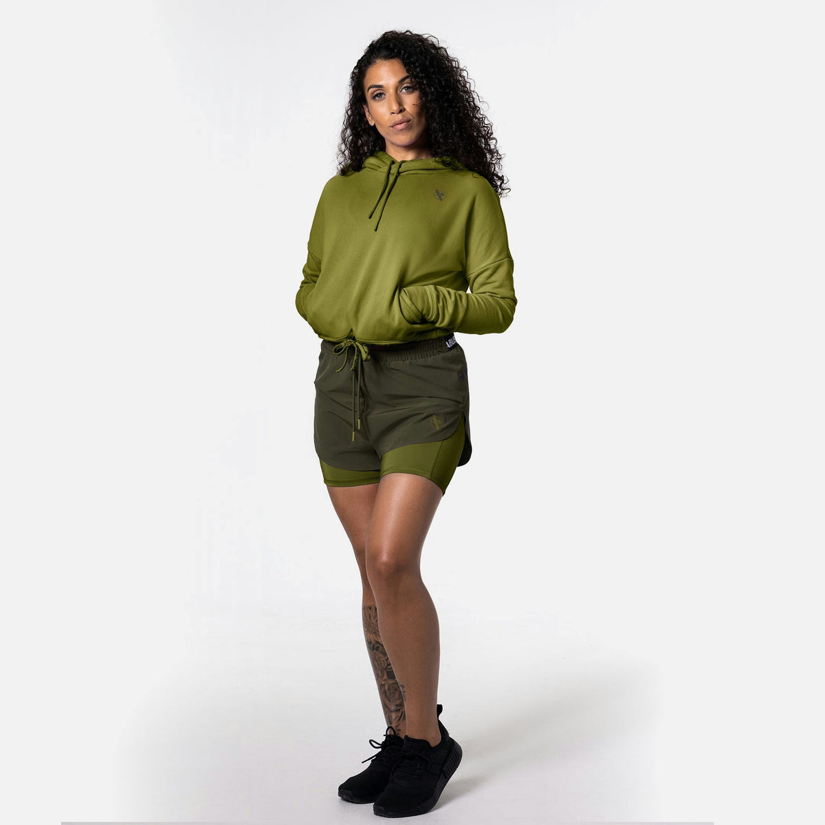 Hayabusa Trainingsshorts Damen - Olivgrün