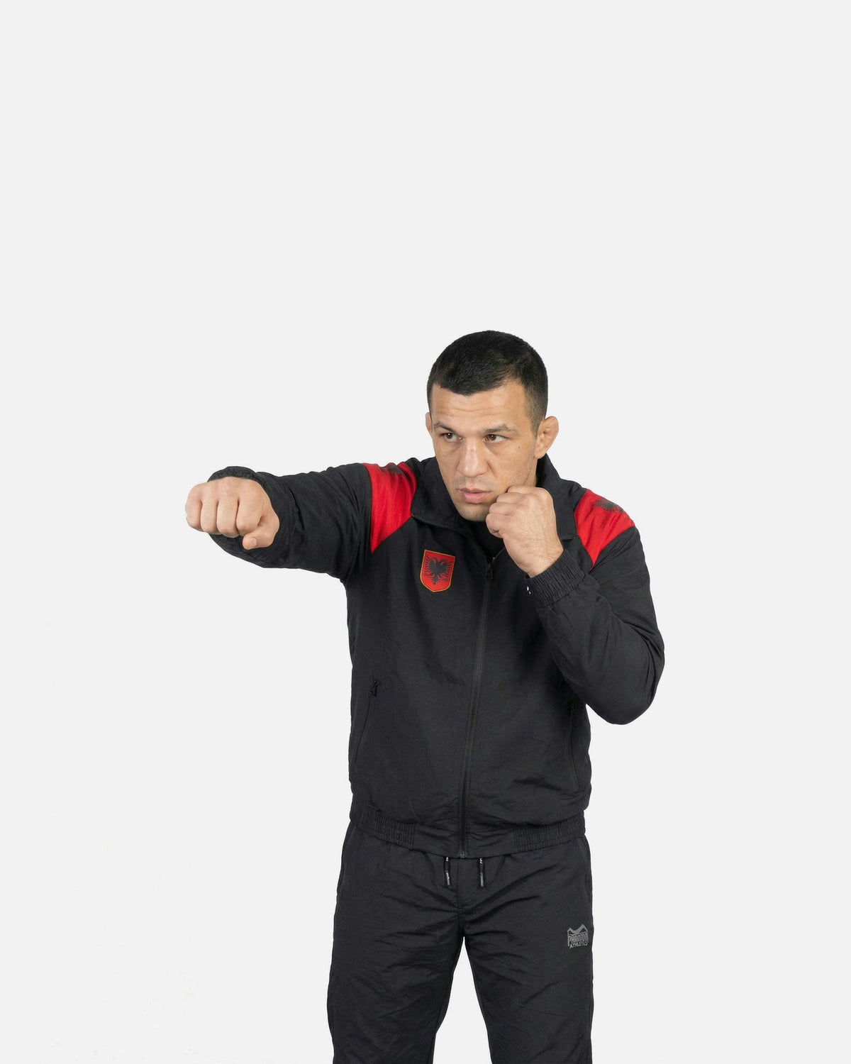 Phantom Athletics Trainingsjacke DMC Team Albania - Schwarz
