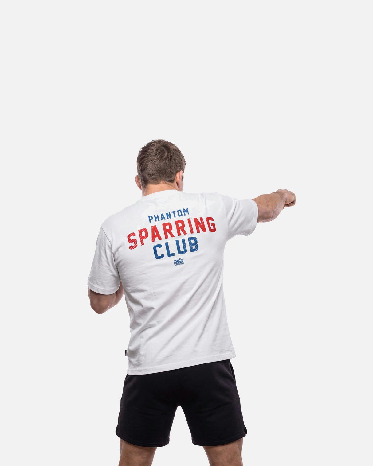 Phantom Athletics T-Shirt Sparring Club Oversize Heavy - Weiß