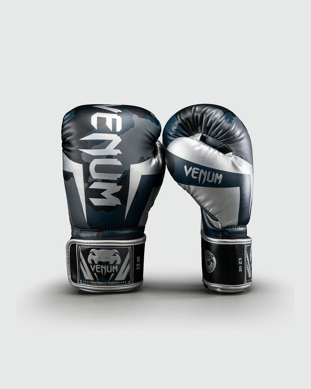 Venum Boxhandschuhe Elite Camo - Dunkelblau/Blau