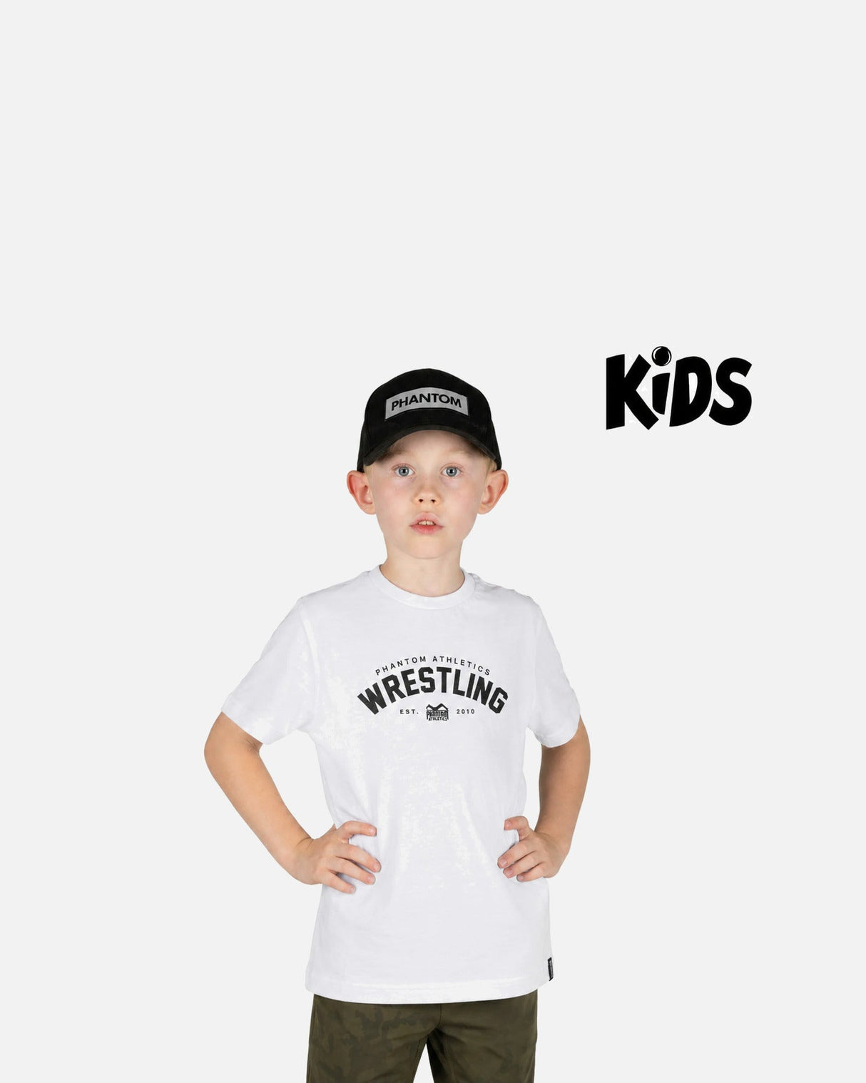 Phantom Athletics T-Shirt Kinder - Weiß