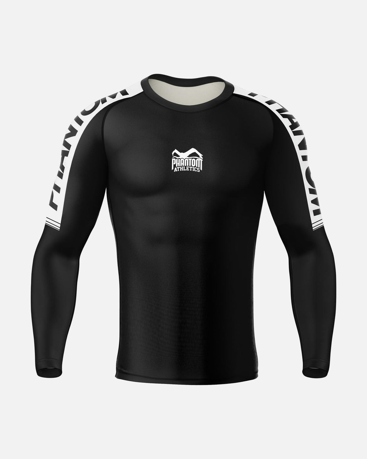 Phantom Athletics Rashguard EVO Apex Lange Ärmel - Schwarz