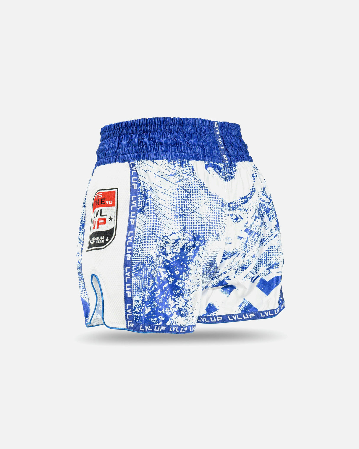 LVL UP Muay Thai Shorts Stadium - Blau