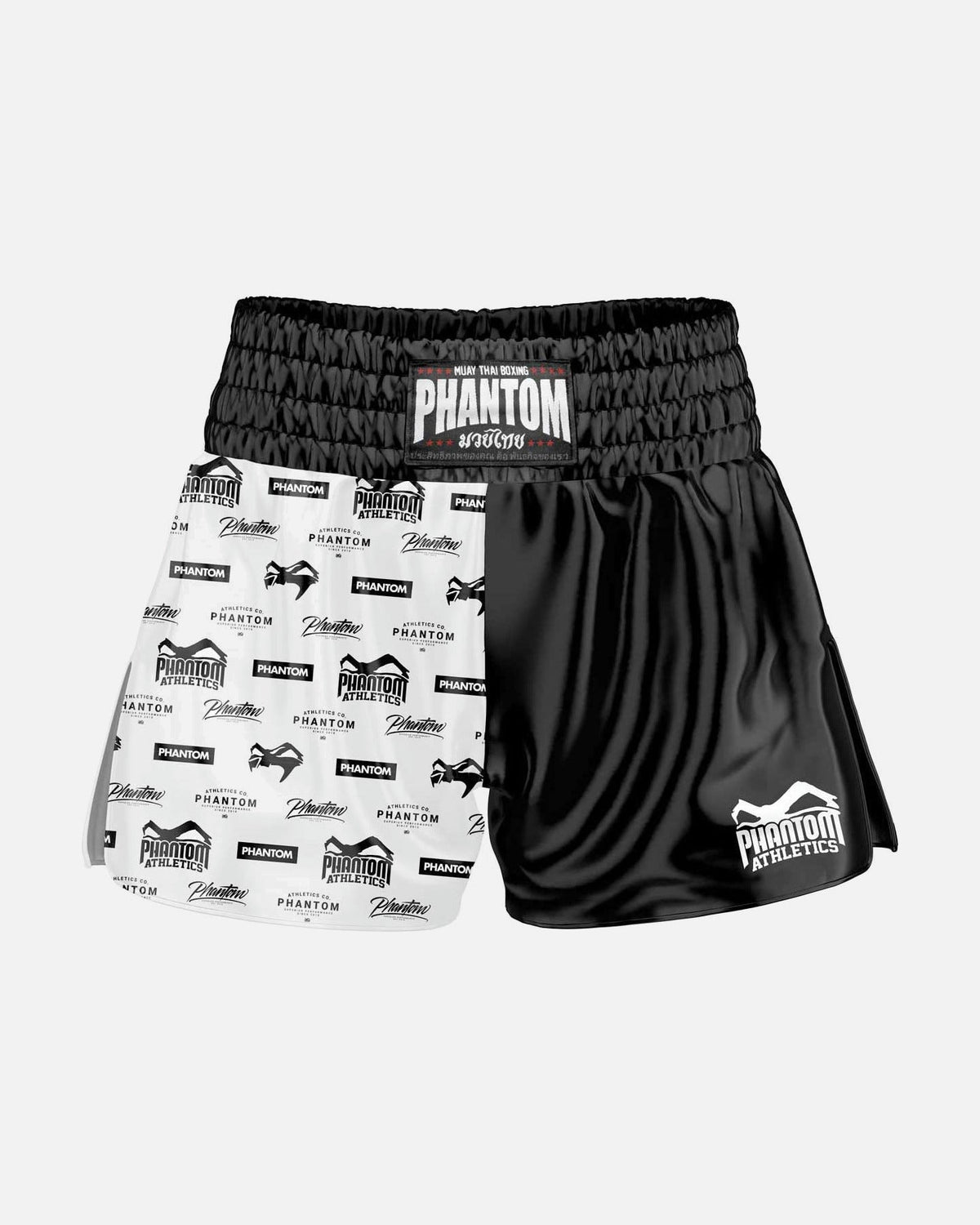 Phantom Athletics Muay Thai Shorts Legend - Schwarz/Weiß