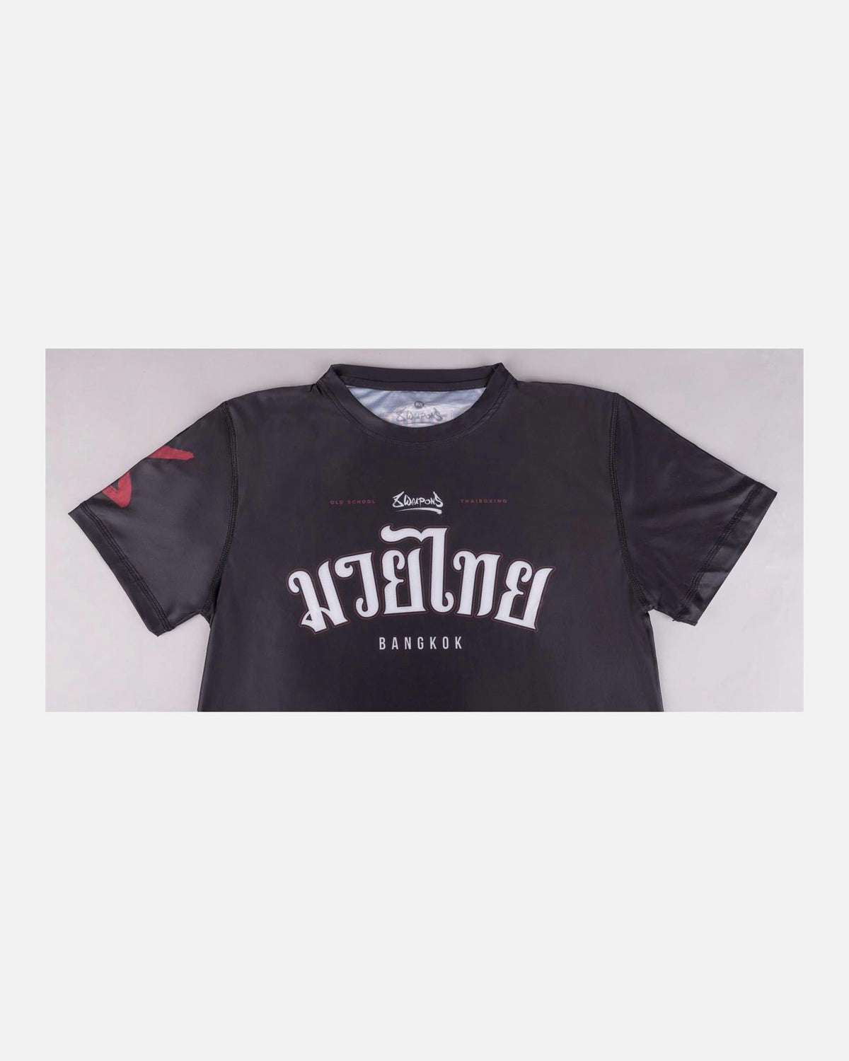8 WEAPONS T-Shirt Bangkok – Schwarz/Weiß