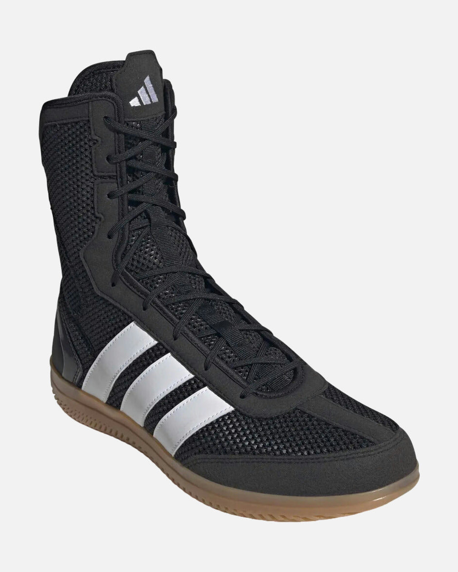Adidas Boxschuhe Box Hog Wide - Schwarz/Weiß