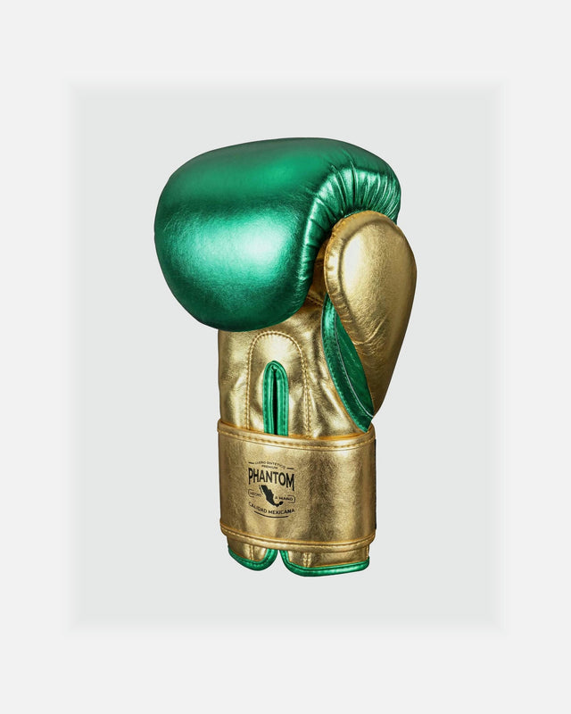 Phantom Athletics Boxhandschuhe Mexico - Grün/Gold