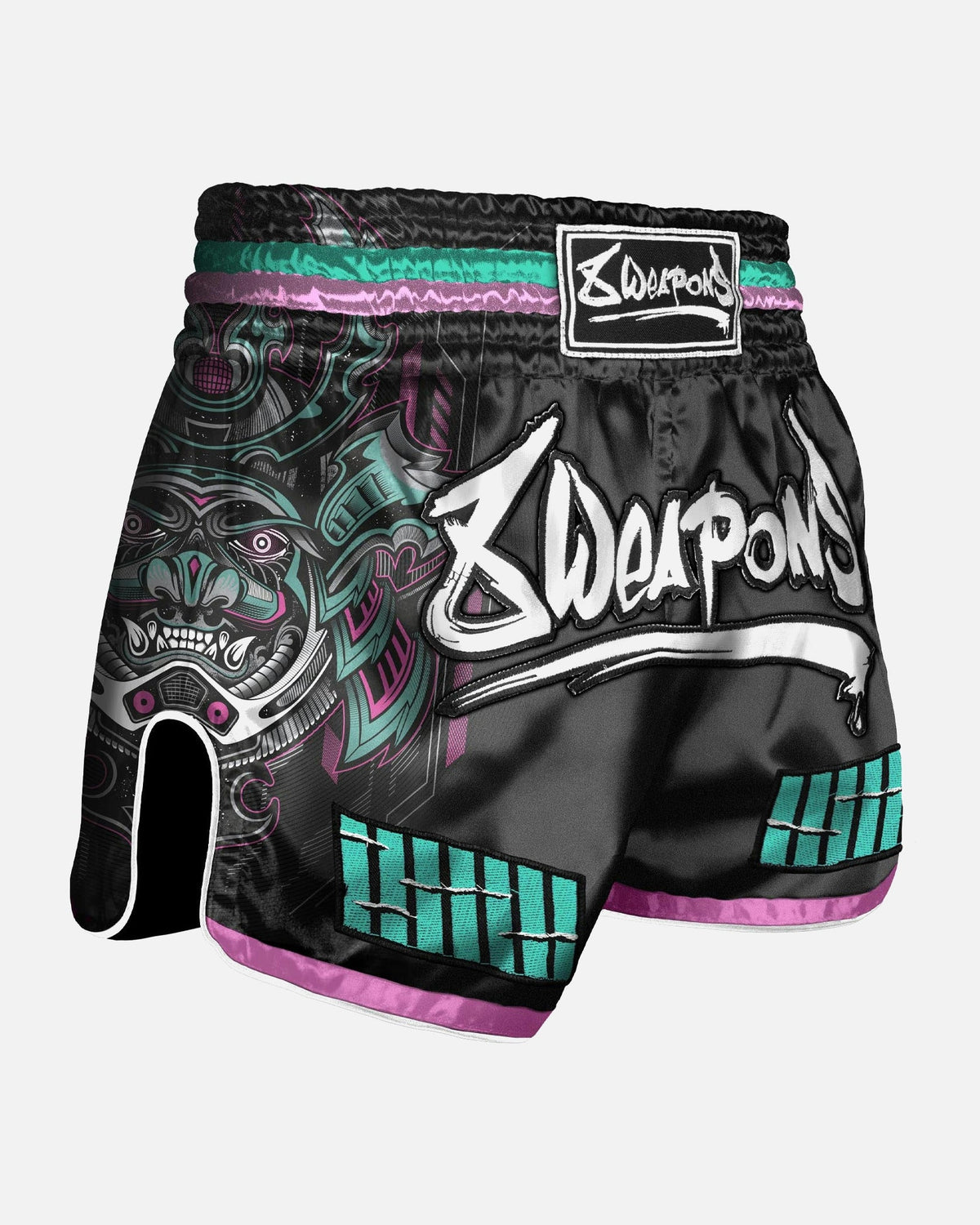 8 WEAPONS Muay-Thai-Shorts Samurai 2.0 - Cyber