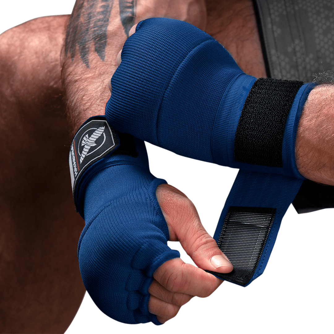 Hayabusa Innenhandschuhe Quick Gel - Blau