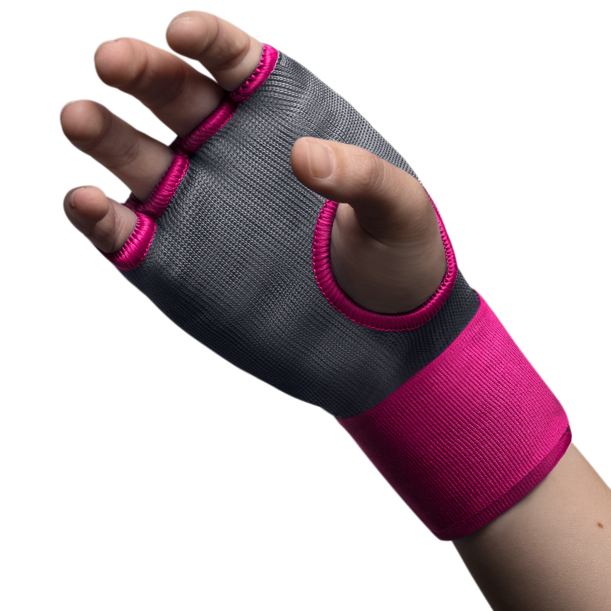Hayabusa Innenhandschuhe Quick Gel - Grau/Rosa