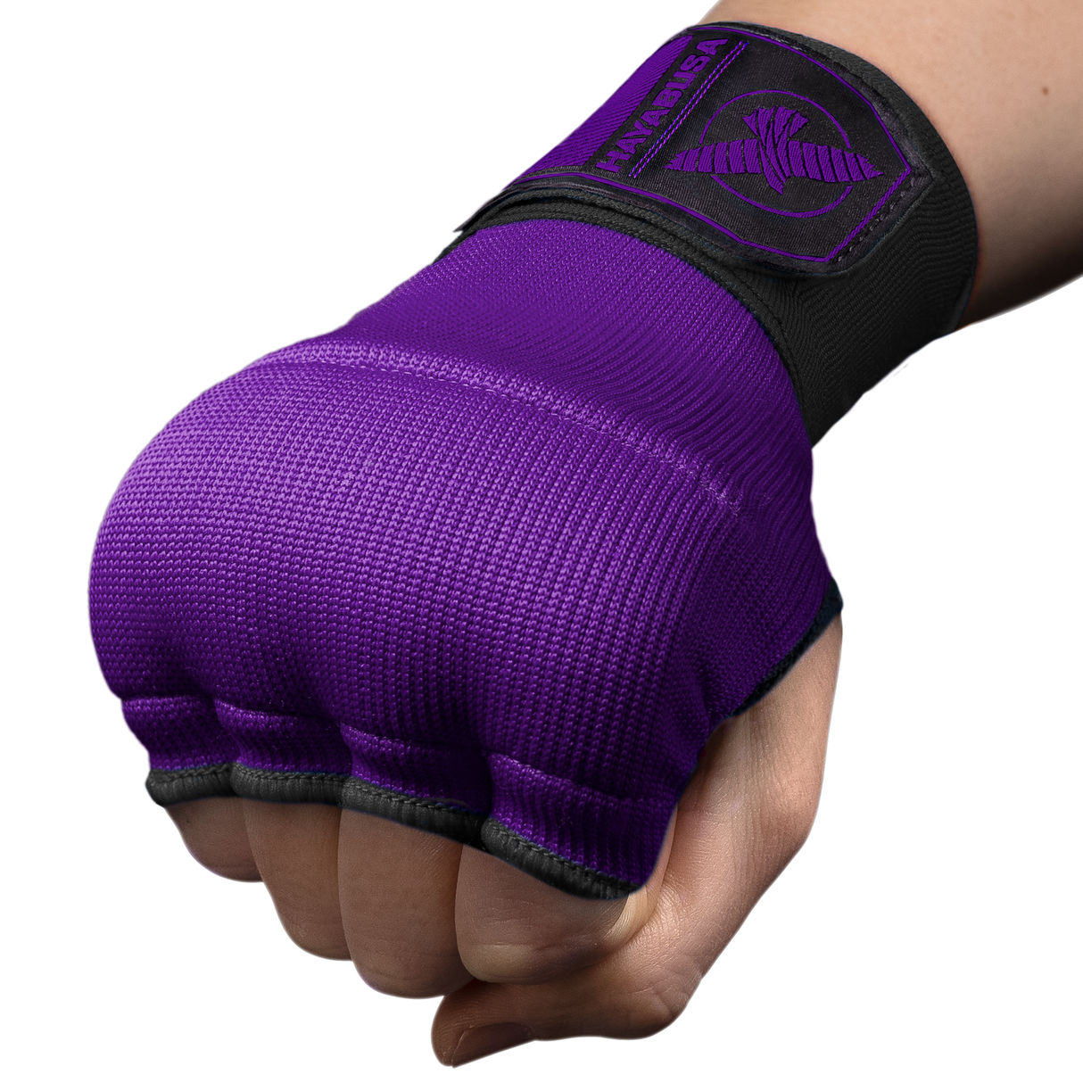 Hayabusa Innenhandschuhe Quick Gel - Lila/Schwarz