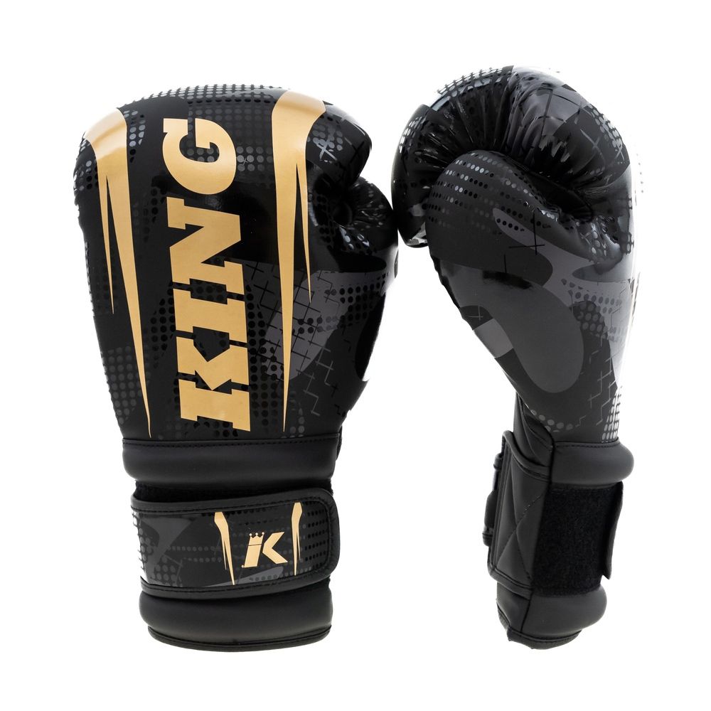 King Pro Boxing Boxhandschuhe Shogun - Schwarz/Gold