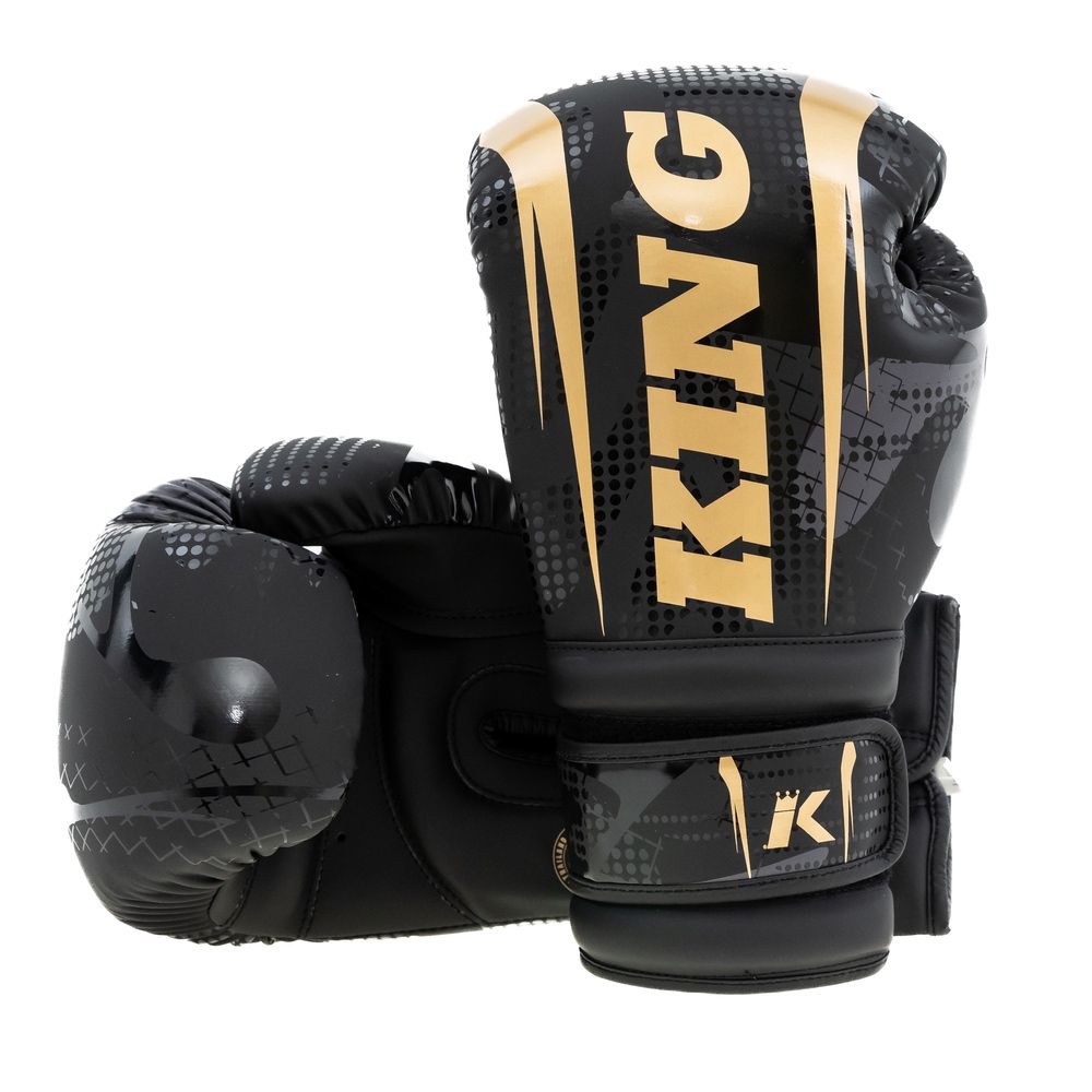 King Pro Boxing Boxhandschuhe Shogun - Schwarz/Gold