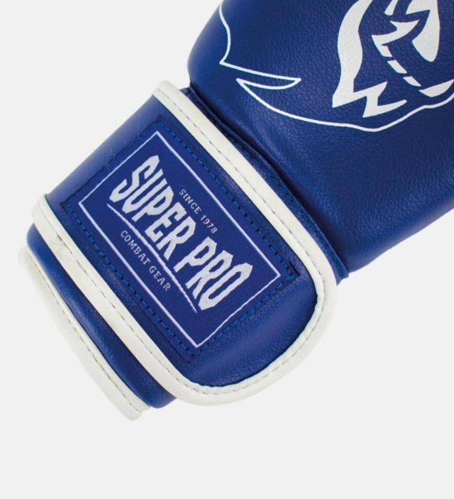 Super Pro Boxhandschuhe Talent Kids - Blau/Weiss - The Fight Company Deutschland