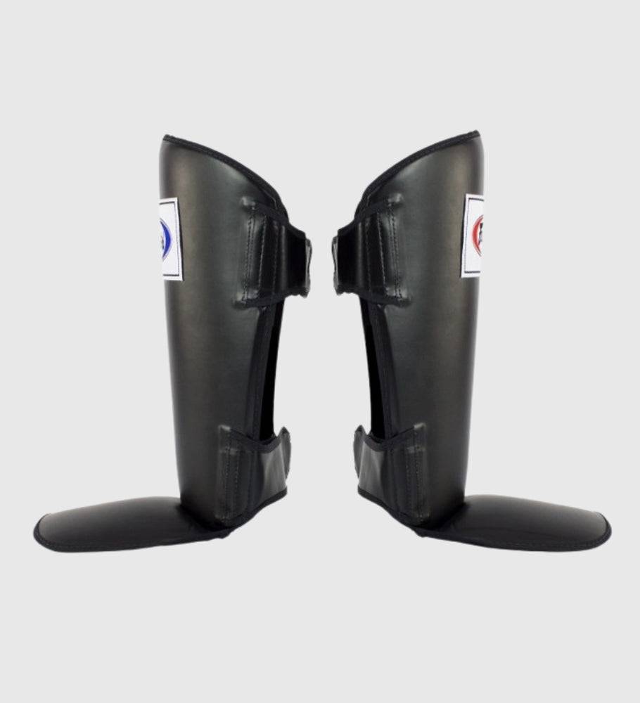 Fairtex Kickboks Scheenbeschermers SP1 - Zwart - The Fight Company Deutschland