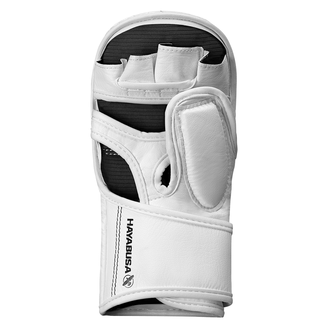 Hayabusa MMA-Sparringhandschuhe T3 Hybrid - Weiss/Schwarz