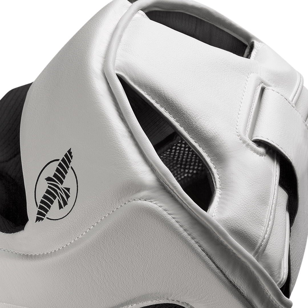 Hayabusa Kopfschutz T3 - Weiss/Schwarz
