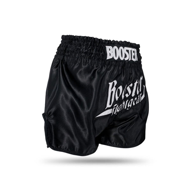 Booster Muay Thai Shorts Thunder - Schwarz/Weiss