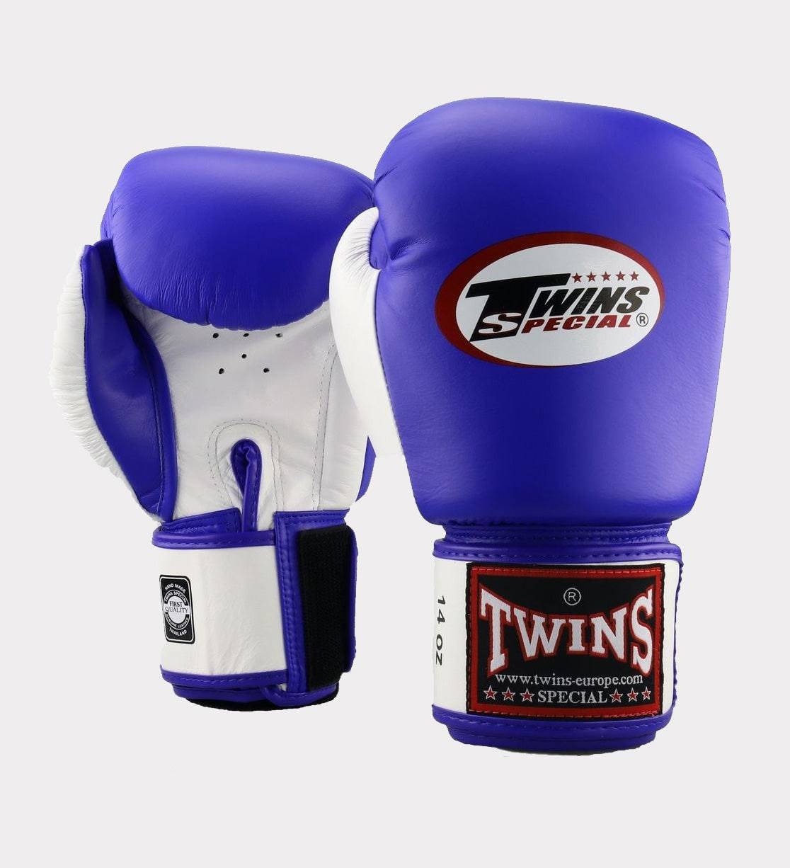 Twins Boxhandschuhe BGVL3 - Blau/Weiss - The Fight Company Deutschland