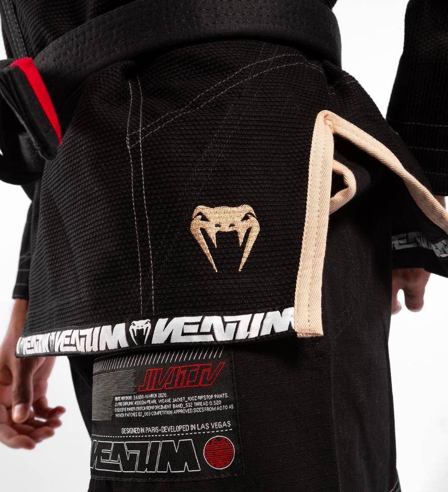 Venum BJJ Gi Elite 3.0 - Schwarz - The Fight Company Deutschland