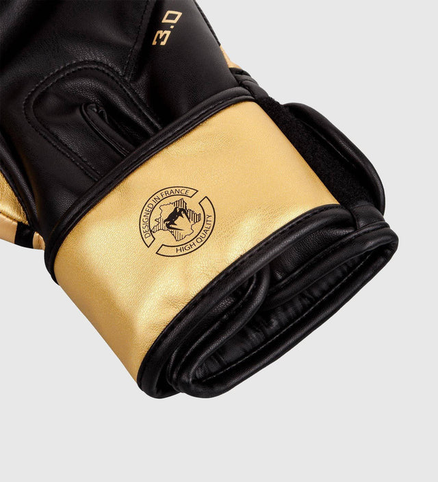 Venum Boxhandschuhe Challenger 3.0 - Schwarz/Gold - The Fight Company Deutschland