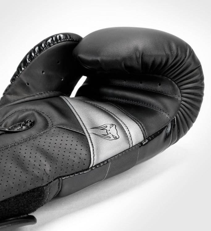 Venum Boxhandschuhe Elite Evo - Schwarz/Schwarz - The Fight Company Deutschland