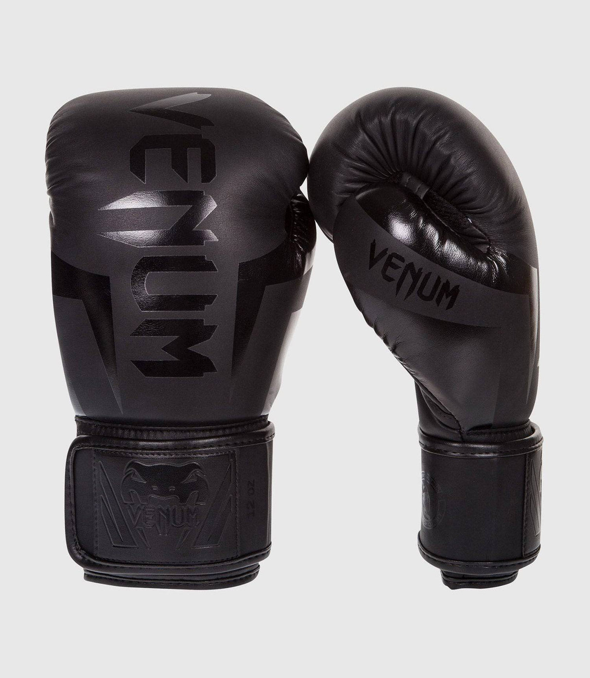 Venum Boxhandschuhe Elite - Schwarz/Schwarz - The Fight Company Deutschland