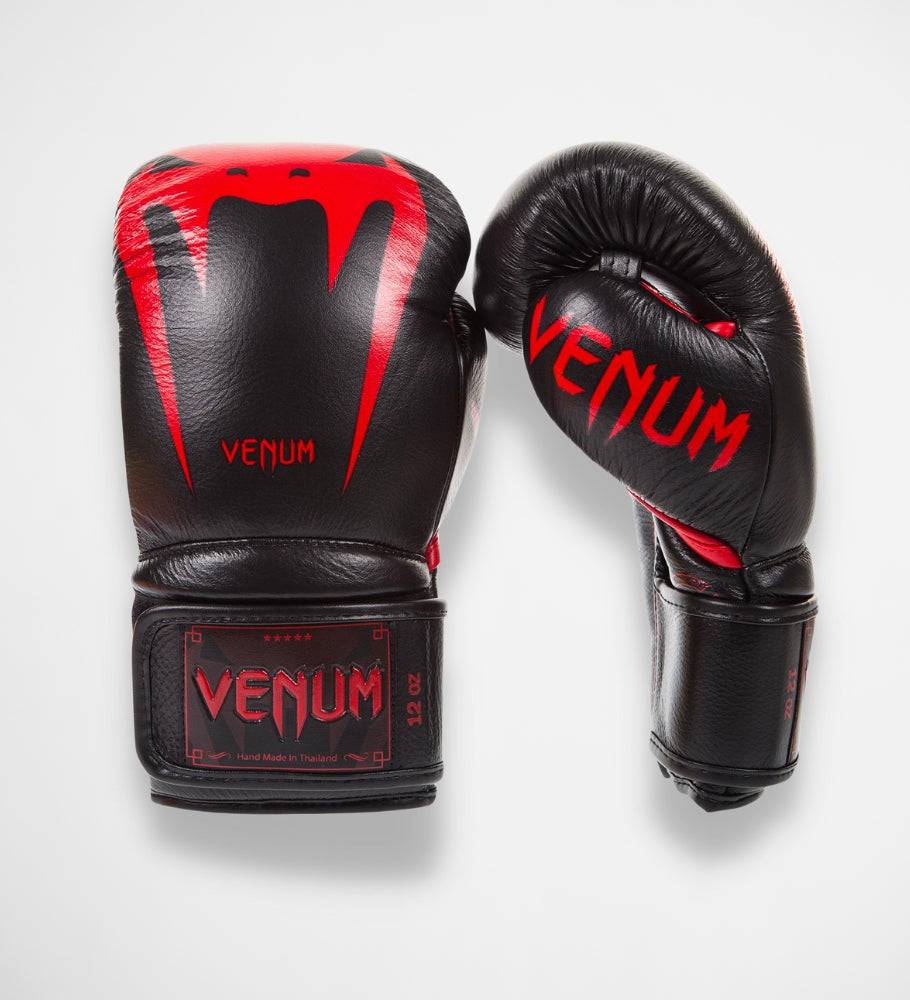 Venum Boxhandschuhe Giant 3.0 - Schwarz/Rot - The Fight Company Deutschland