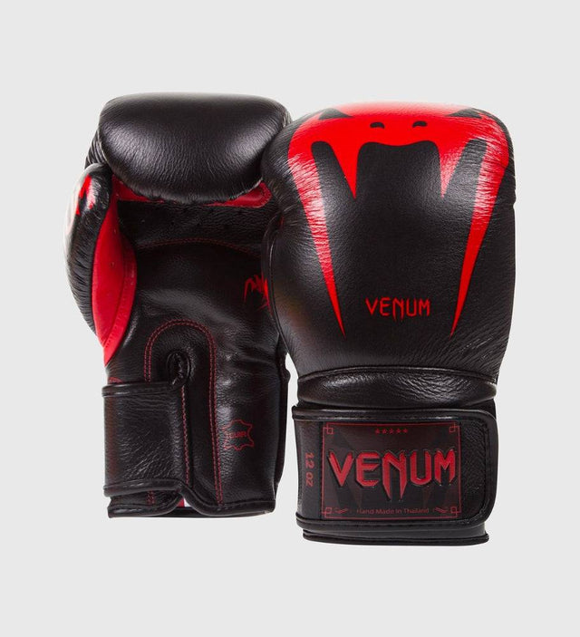 Venum Boxhandschuhe Giant 3.0 - Schwarz/Rot - The Fight Company Deutschland