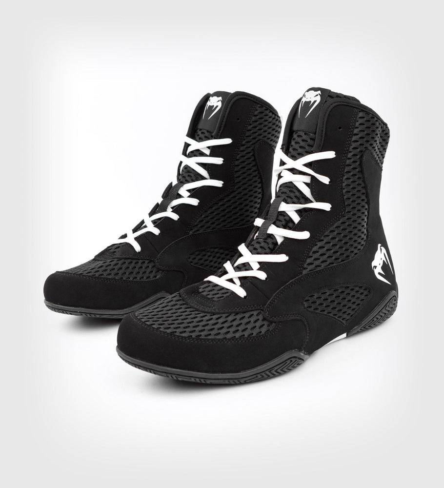 Venum Boxschuhe Contender - Schwarz/Weiss - The Fight Company Deutschland