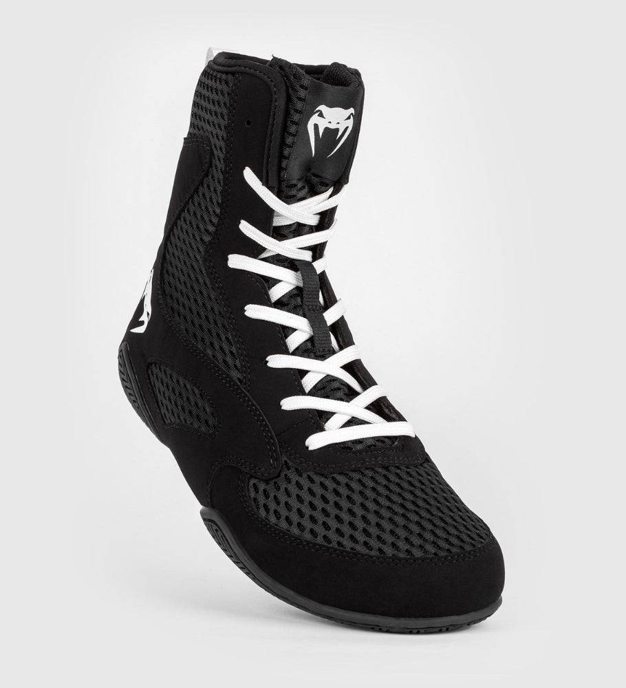 Venum Boxschuhe Contender - Schwarz/Weiss - The Fight Company Deutschland