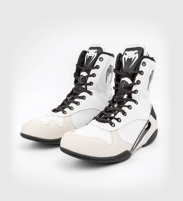 Venum Boxschuhe Elite - Weiss/Schwarz - The Fight Company Deutschland