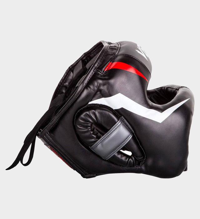 Venum Kopfschutz Elite Iron - Schwarz/Rot/Weiss - The Fight Company Deutschland