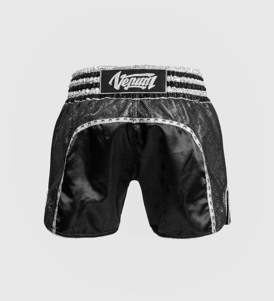 Venum Muay Thai Shorts Absolute 2.0 -Schwarz/Silber - The Fight Company Deutschland