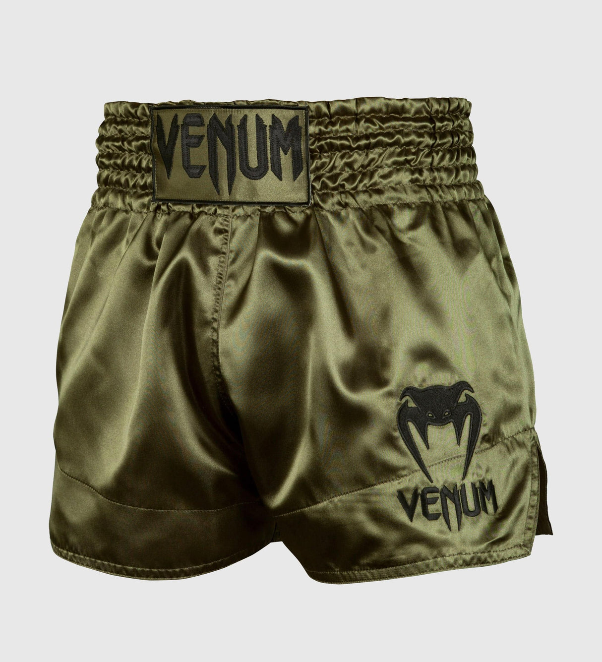 Venum Muay Thai Shorts Classic - Kaki Grün - The Fight Company Deutschland