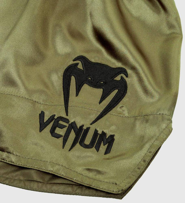 Venum Muay Thai Shorts Classic - Kaki Grün - The Fight Company Deutschland