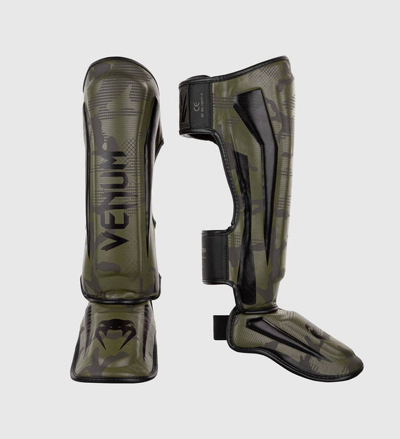 Venum Schienbeinschoner Elite - Camo Grün - The Fight Company Deutschland
