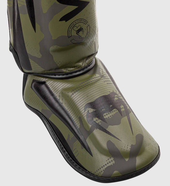 Venum Schienbeinschoner Elite - Camo Grün - The Fight Company Deutschland